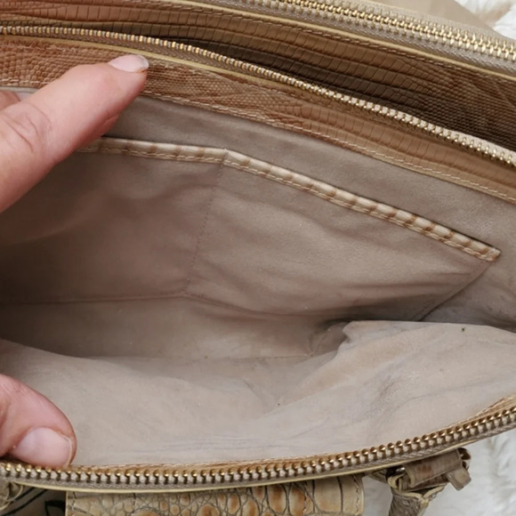 Brahmin croc vintage satchel bag - Picture 11 of 16